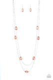 Paparazzi Necklace - Back For More - Brown