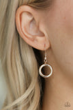Paparazzi Necklace - Running Circles In My Mind - Rose Gold