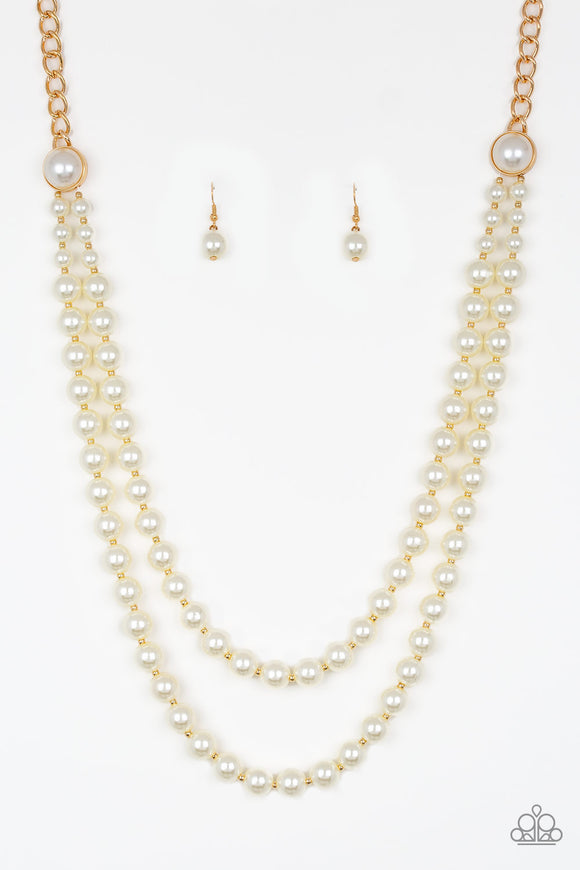 Paparazzi Necklace - Endless Elegance - Gold