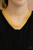 Paparazzi Necklace - Put It On Ice - Gold