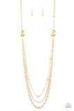 Paparazzi Necklace - Dare To Dazzle - Gold