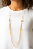 Paparazzi Necklace - Dare To Dazzle - Gold