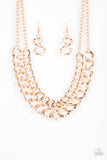 Paparazzi Necklace - Street Meet and Greet - Gold