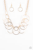 Paparazzi Necklace - Circa de Couture - Gold