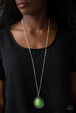 Paparazzi Necklace - Chroma Courageous - Green