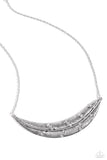 Paparazzi Necklace - Say You QUILL - White