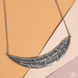 Paparazzi Necklace - Say You QUILL - White