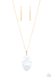 Paparazzi Necklace - Santa Fe Simplicity - White