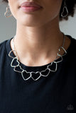 Paparazzi Necklace - Unbreak My Heart - Silver