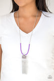 Paparazzi Necklace - Mayan Masquerade - Purple