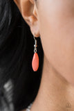 Paparazzi Necklace - Beaded Boardwalk - Orange
