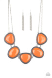 Paparazzi Necklace - Viva La VIVID - Orange