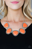 Paparazzi Necklace - Viva La VIVID - Orange