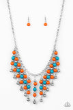 Paparazzi Necklace - Your SUNDAES Best - Orange