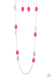 Paparazzi Necklace - Beachfront Beauty - Pink