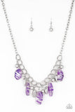 Paparazzi Necklace - Chroma Drama - Purple