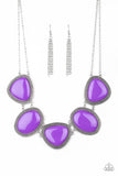 Paparazzi Necklace - Viva La VIVID - Purple