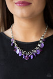 Paparazzi Necklace - I Want To SEA The World - Purple