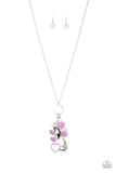Paparazzi Necklace - I Will Fly - Purple