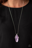Paparazzi Necklace - Stellar Sophistication - Purple