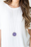 Paparazzi Necklace - Spin Your PINWHEELS - Purple