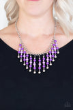 Paparazzi Necklace - Your SUNDAES Best - Purple