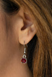 Paparazzi Necklace - Metro Mixer - Red