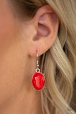 Paparazzi Necklace - Goddess Glow - Red