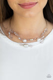 Paparazzi Necklace - Pacific Pageantry - Silver