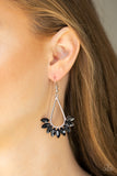 Paparazzi Earring - Be On Guard - Black