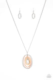 Paparazzi Necklace - Classic Convergence - Silver