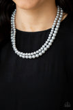 Paparazzi Necklace - Woman Of The Century - Silver