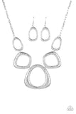 Paparazzi Necklace - Backstreet Bandit - Silver