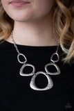 Paparazzi Necklace - Backstreet Bandit - Silver