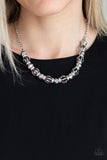 Paparazzi Necklace - Metro Majestic - Silver