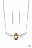 Paparazzi Necklace - Way To Make An Entrance - Brown