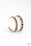 Paparazzi Earring - Welcome To Glam Town - Gold