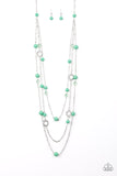 Paparazzi Necklace - Brilliant Bliss - Green