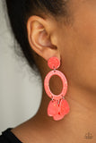 Paparazzi Earring - Sparkling Shores - Orange