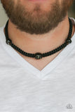 Paparazzi Necklace - Rate Of Climb - Black