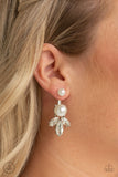 Paparazzi Earring - Extra Elite - White