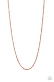 Paparazzi Necklace - Covert Operation - Copper