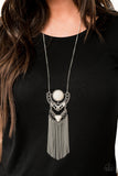 Paparazzi Necklace - Spirit Trek - White