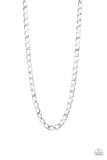 Paparazzi Necklace - Big Win - Silver
