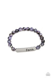 Paparazzi Bracelet - Faith In All Things - Purple