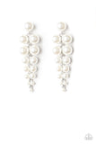 Paparazzi Earring - Totally Tribeca - White