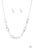 Paparazzi Necklace - Move It On Over - Silver