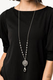 Paparazzi Necklace - Everyday Enchantment - White Lanyard