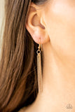 Paparazzi Necklace - SLEEK and Destroy - Gold