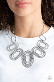 Paparazzi Necklace - Empress Impressions - Silver